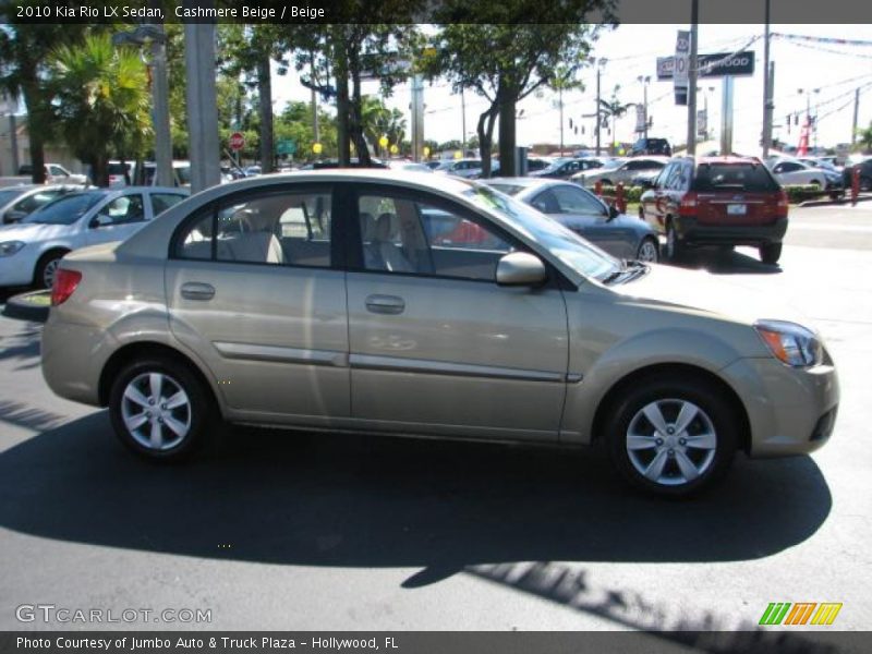 Cashmere Beige / Beige 2010 Kia Rio LX Sedan