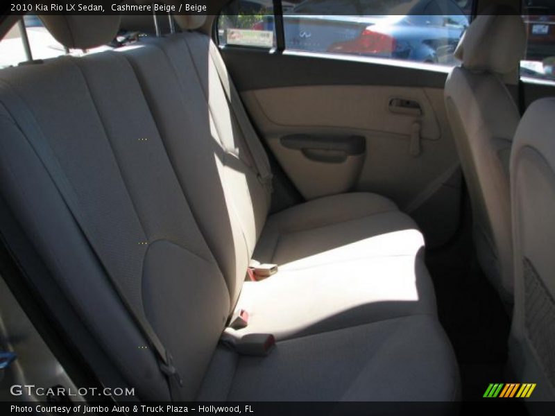 Cashmere Beige / Beige 2010 Kia Rio LX Sedan