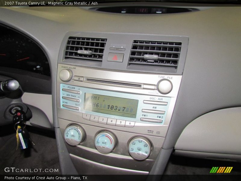 Magnetic Gray Metallic / Ash 2007 Toyota Camry LE