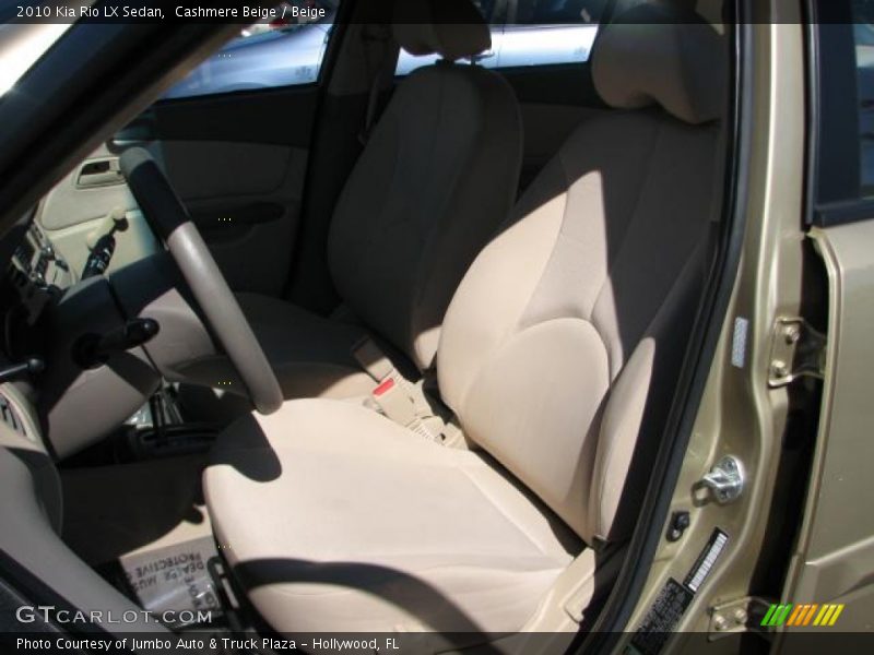 Cashmere Beige / Beige 2010 Kia Rio LX Sedan