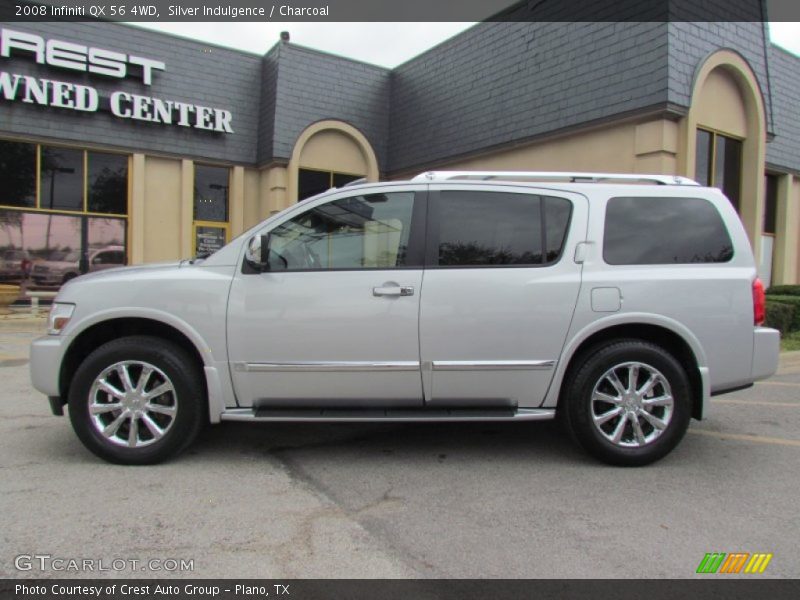Silver Indulgence / Charcoal 2008 Infiniti QX 56 4WD