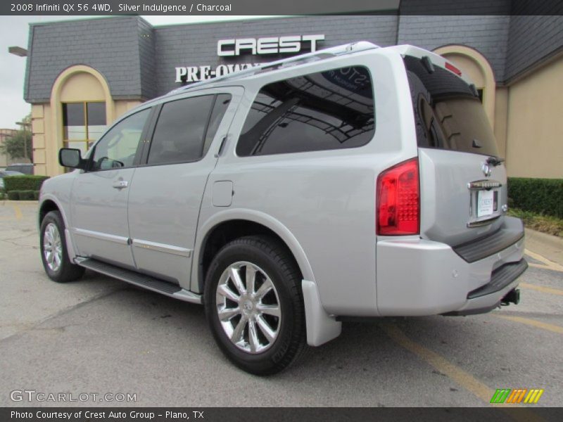 Silver Indulgence / Charcoal 2008 Infiniti QX 56 4WD