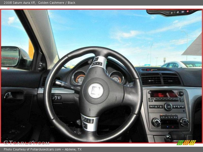 Golden Cashmere / Black 2008 Saturn Aura XR