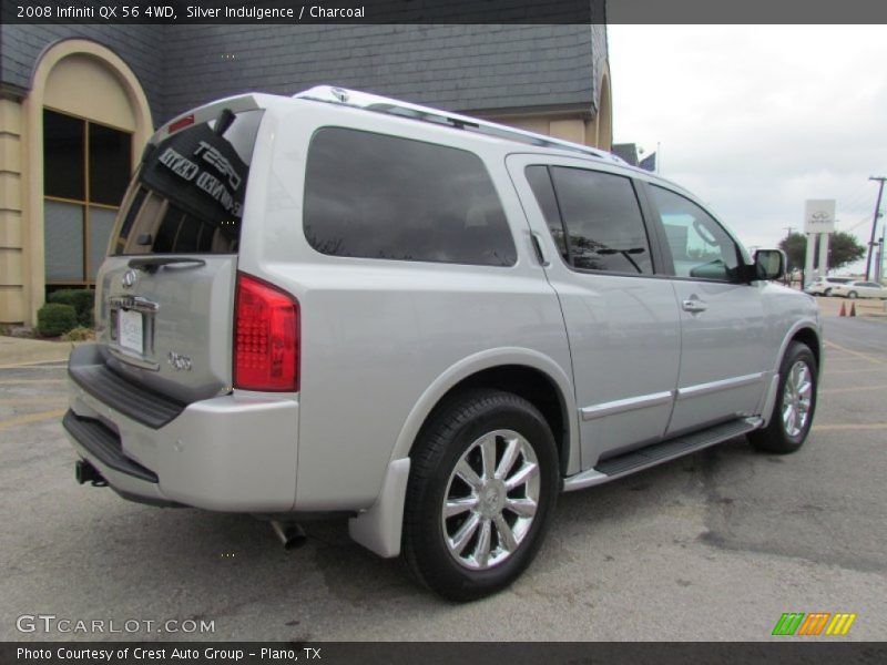 Silver Indulgence / Charcoal 2008 Infiniti QX 56 4WD