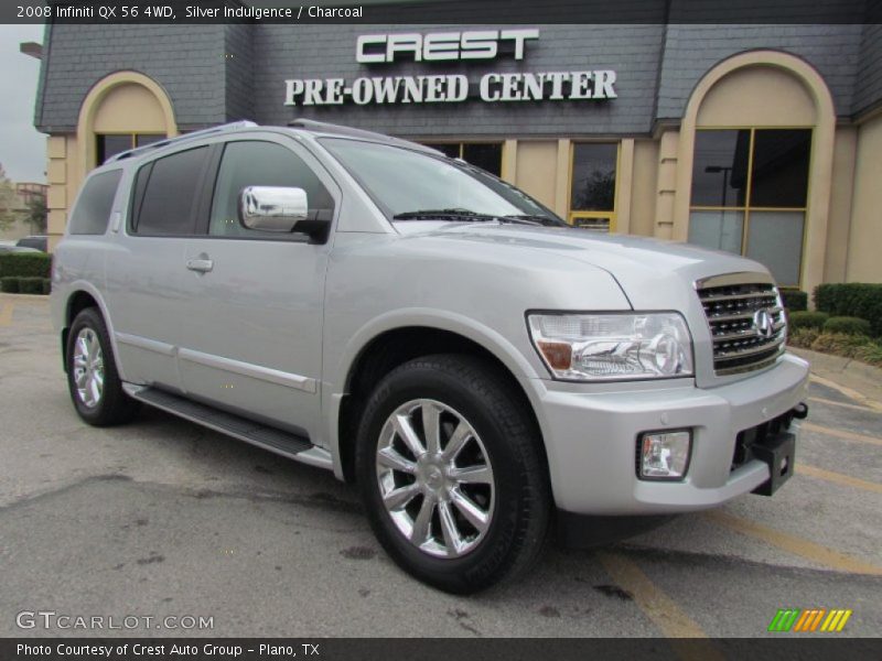 Silver Indulgence / Charcoal 2008 Infiniti QX 56 4WD