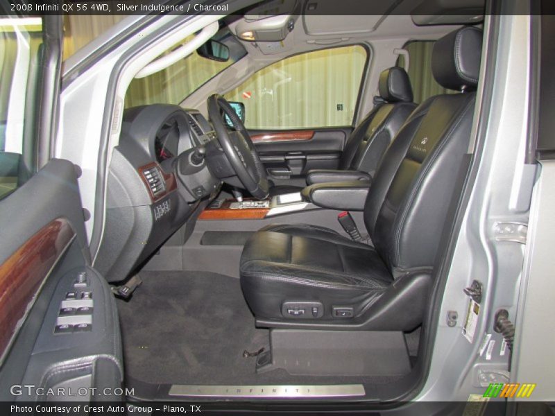 Silver Indulgence / Charcoal 2008 Infiniti QX 56 4WD