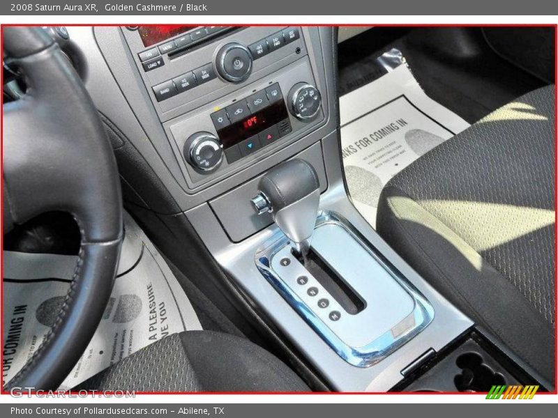 Golden Cashmere / Black 2008 Saturn Aura XR