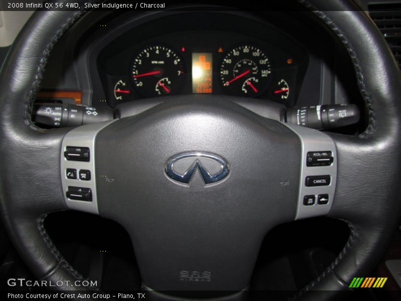 Silver Indulgence / Charcoal 2008 Infiniti QX 56 4WD