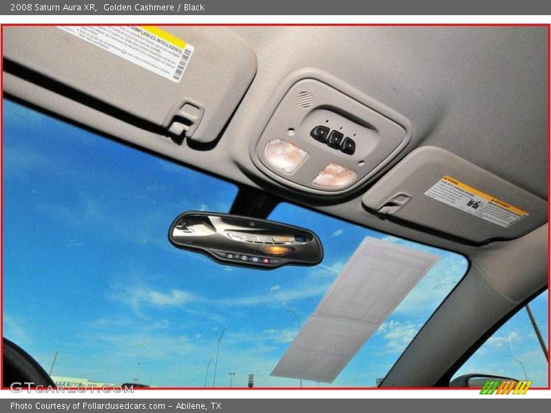 Golden Cashmere / Black 2008 Saturn Aura XR