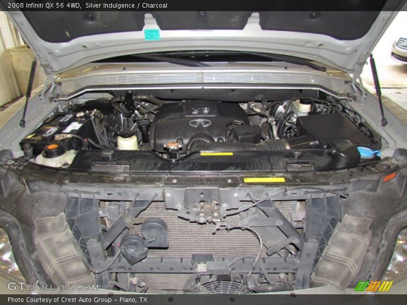 Silver Indulgence / Charcoal 2008 Infiniti QX 56 4WD