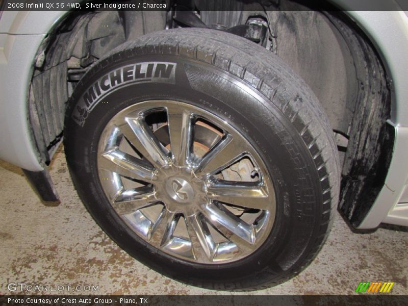 Silver Indulgence / Charcoal 2008 Infiniti QX 56 4WD