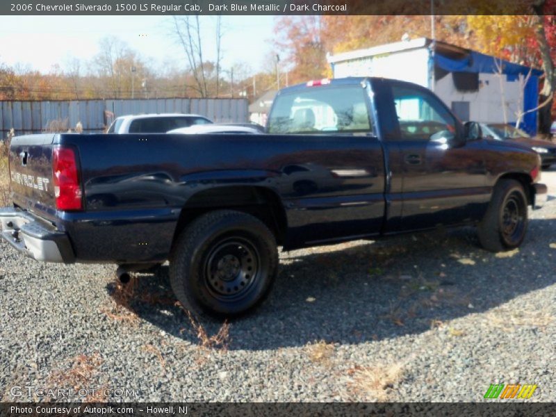 Dark Blue Metallic / Dark Charcoal 2006 Chevrolet Silverado 1500 LS Regular Cab