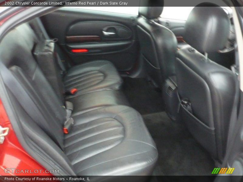 Inferno Red Pearl / Dark Slate Gray 2002 Chrysler Concorde Limited
