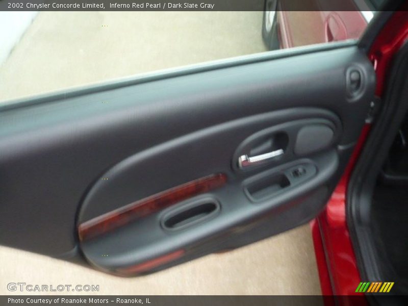 Inferno Red Pearl / Dark Slate Gray 2002 Chrysler Concorde Limited
