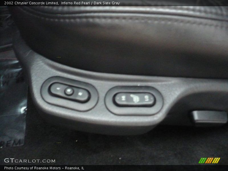 Inferno Red Pearl / Dark Slate Gray 2002 Chrysler Concorde Limited