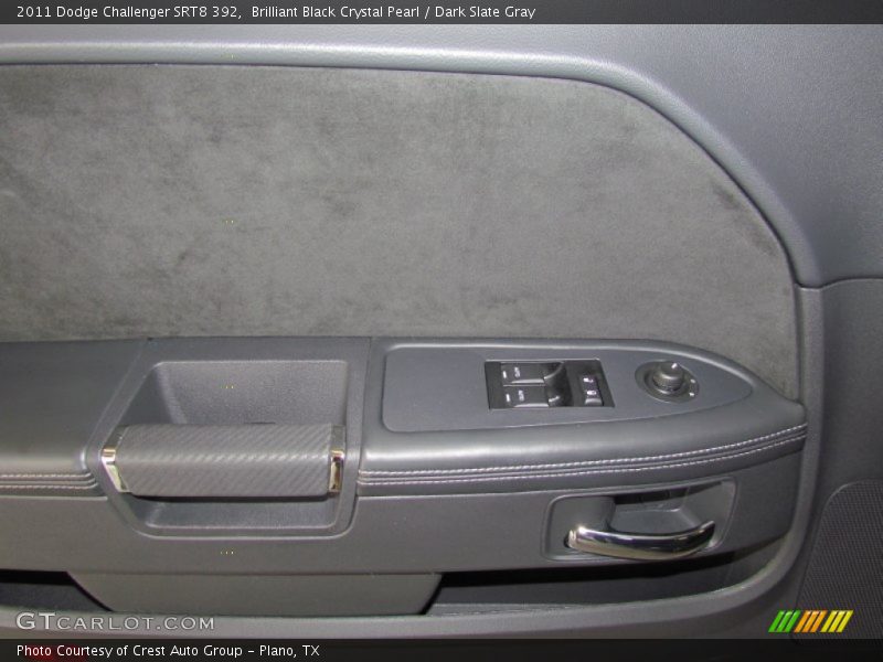 Brilliant Black Crystal Pearl / Dark Slate Gray 2011 Dodge Challenger SRT8 392