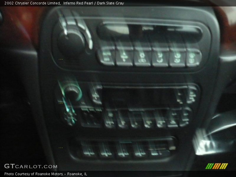 Inferno Red Pearl / Dark Slate Gray 2002 Chrysler Concorde Limited