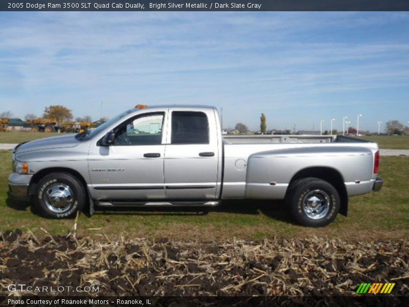  2005 Ram 3500 SLT Quad Cab Dually Bright Silver Metallic