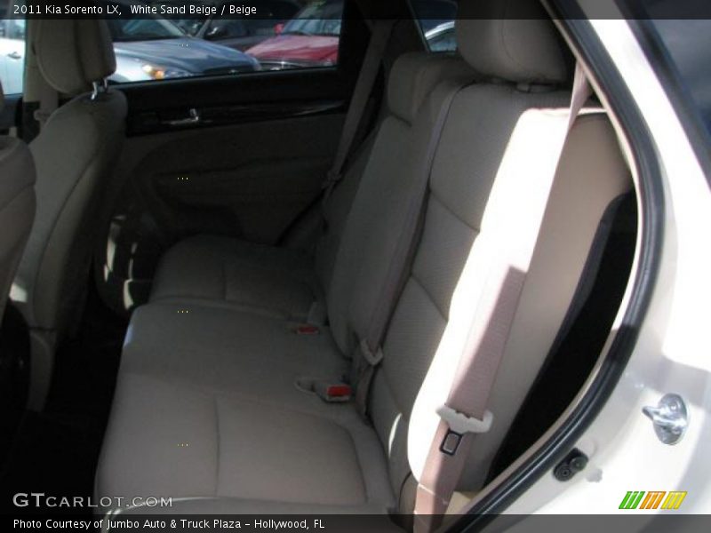 White Sand Beige / Beige 2011 Kia Sorento LX