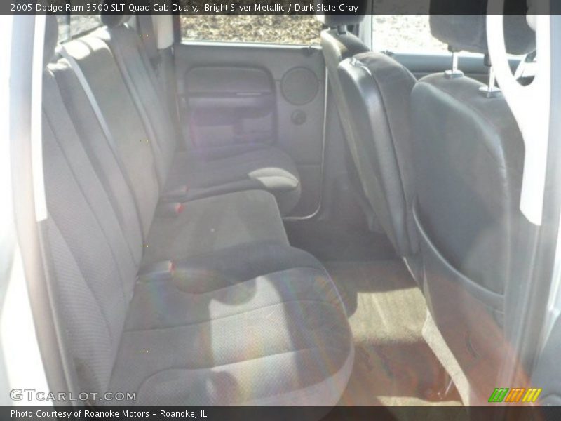 Bright Silver Metallic / Dark Slate Gray 2005 Dodge Ram 3500 SLT Quad Cab Dually