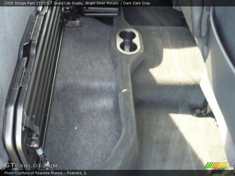 Bright Silver Metallic / Dark Slate Gray 2005 Dodge Ram 3500 SLT Quad Cab Dually