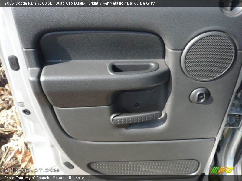 Bright Silver Metallic / Dark Slate Gray 2005 Dodge Ram 3500 SLT Quad Cab Dually