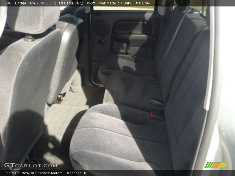Bright Silver Metallic / Dark Slate Gray 2005 Dodge Ram 3500 SLT Quad Cab Dually