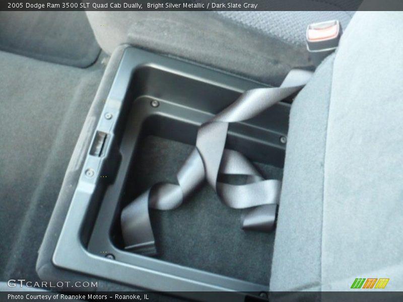 Bright Silver Metallic / Dark Slate Gray 2005 Dodge Ram 3500 SLT Quad Cab Dually