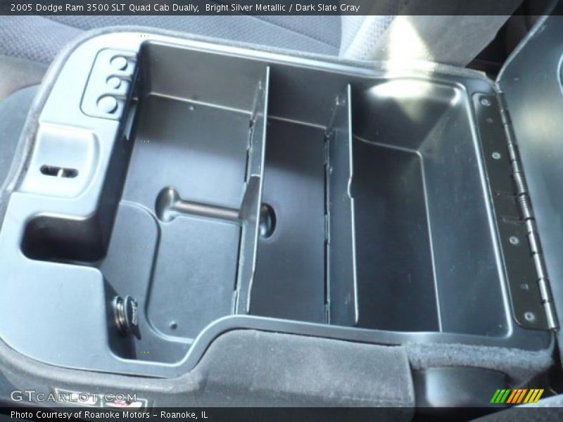 Bright Silver Metallic / Dark Slate Gray 2005 Dodge Ram 3500 SLT Quad Cab Dually