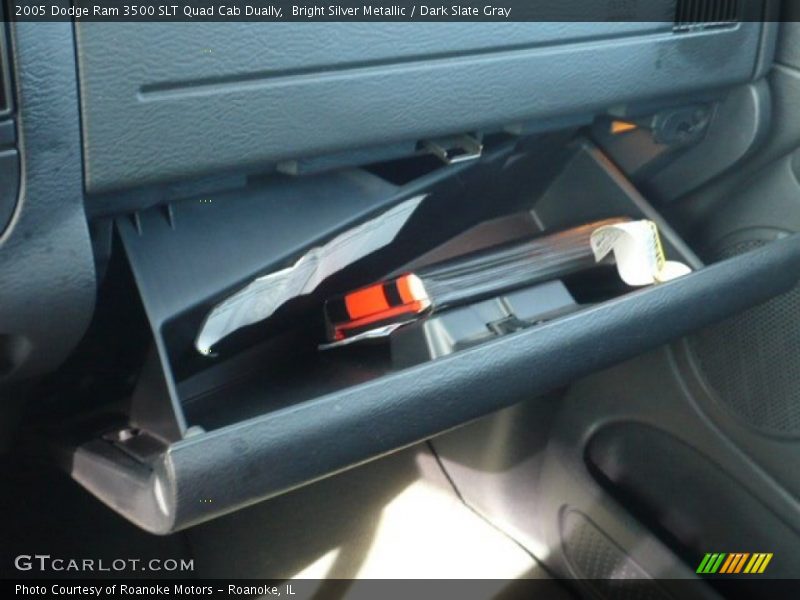 Bright Silver Metallic / Dark Slate Gray 2005 Dodge Ram 3500 SLT Quad Cab Dually