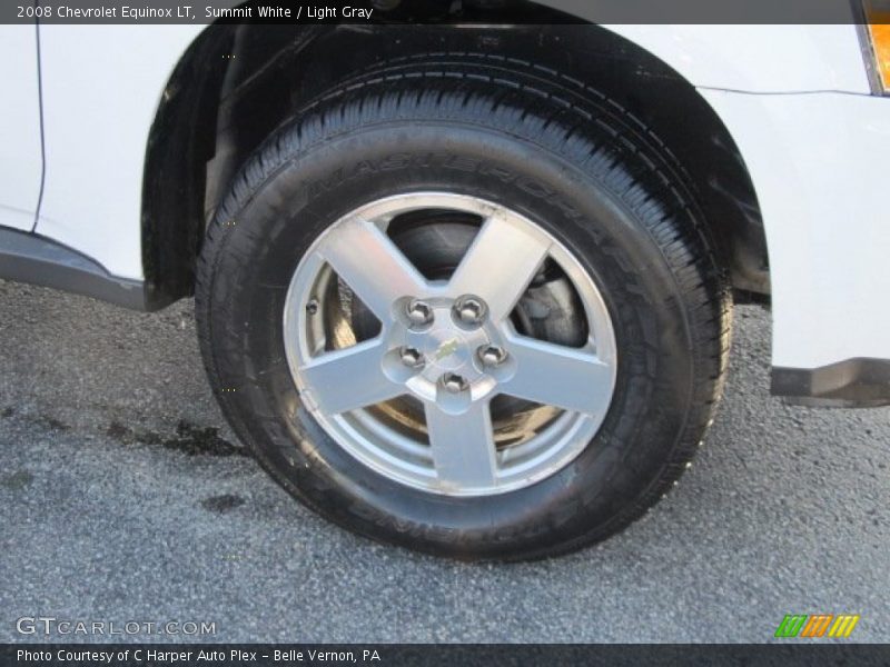 Summit White / Light Gray 2008 Chevrolet Equinox LT