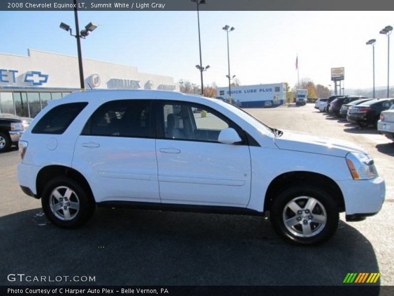 Summit White / Light Gray 2008 Chevrolet Equinox LT