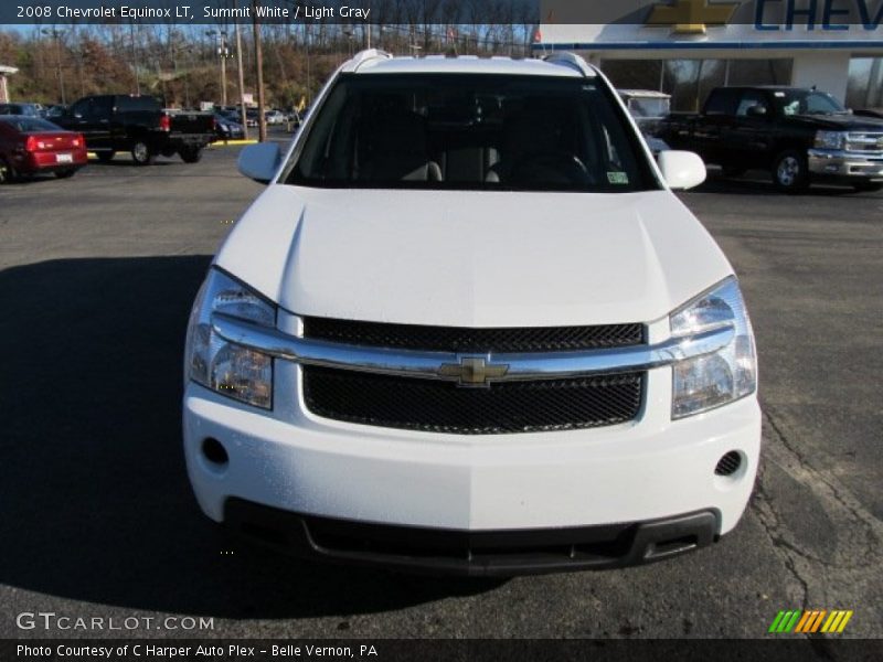 Summit White / Light Gray 2008 Chevrolet Equinox LT