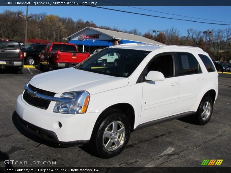 Summit White / Light Gray 2008 Chevrolet Equinox LT