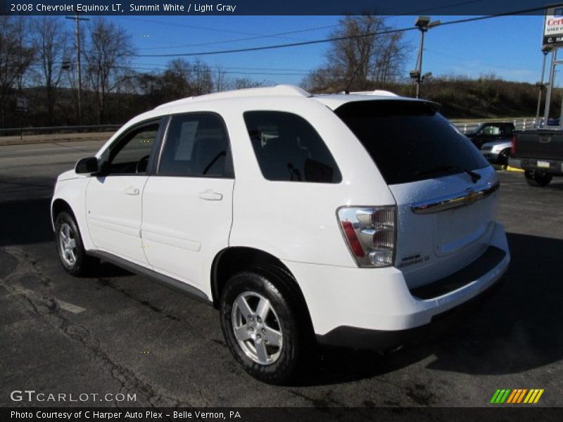 Summit White / Light Gray 2008 Chevrolet Equinox LT