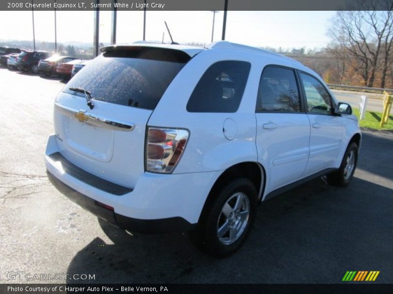 Summit White / Light Gray 2008 Chevrolet Equinox LT