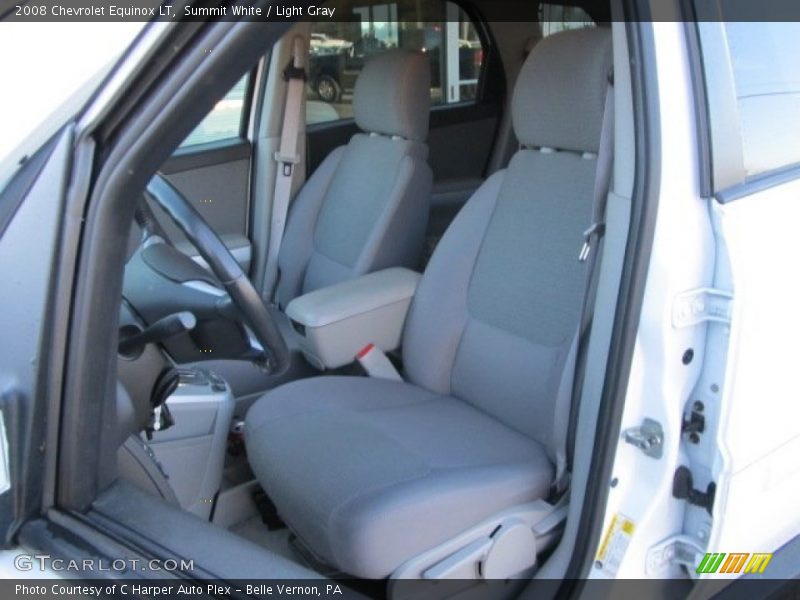 Summit White / Light Gray 2008 Chevrolet Equinox LT