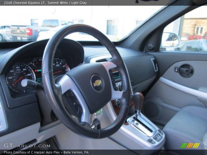 Summit White / Light Gray 2008 Chevrolet Equinox LT