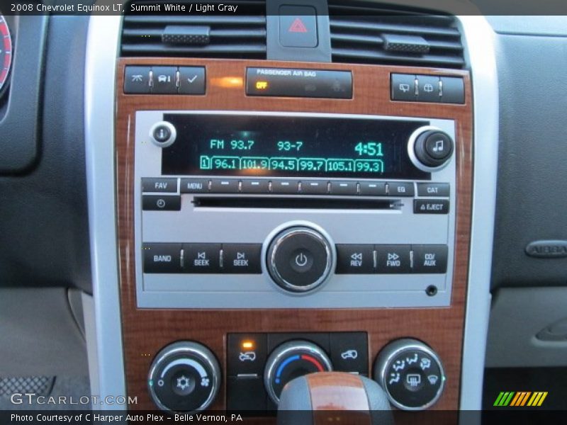 Summit White / Light Gray 2008 Chevrolet Equinox LT