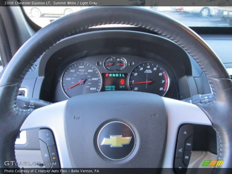 Summit White / Light Gray 2008 Chevrolet Equinox LT