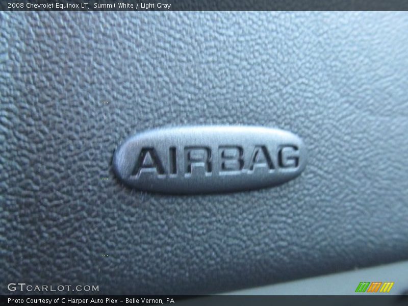 Summit White / Light Gray 2008 Chevrolet Equinox LT