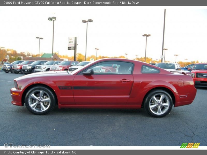  2009 Mustang GT/CS California Special Coupe Dark Candy Apple Red