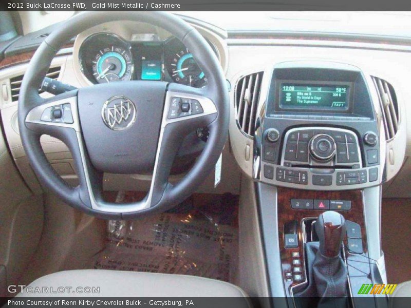 Gold Mist Metallic / Cashmere 2012 Buick LaCrosse FWD