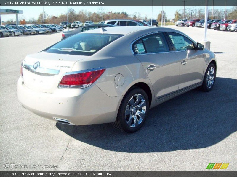 Gold Mist Metallic / Cashmere 2012 Buick LaCrosse FWD