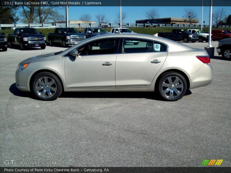  2012 LaCrosse FWD Gold Mist Metallic