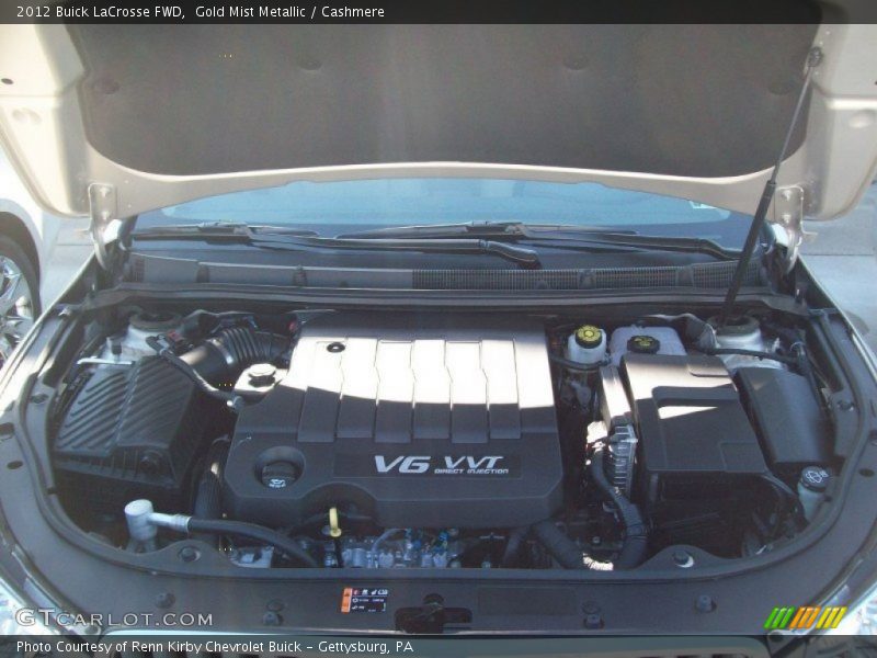  2012 LaCrosse FWD Engine - 3.6 Liter SIDI DOHC 24-Valve VVT V6