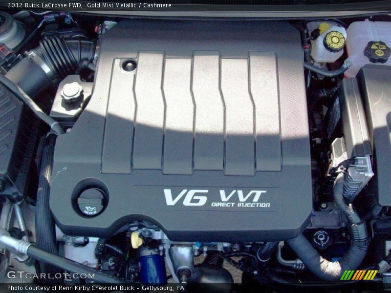  2012 LaCrosse FWD Engine - 3.6 Liter SIDI DOHC 24-Valve VVT V6