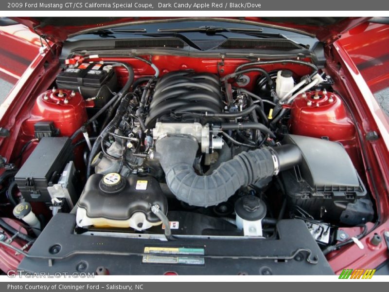 GT/CS California Special engine bay - 2009 Ford Mustang GT/CS California Special Coupe