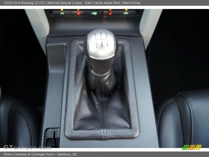 5 speed manual shifter - 2009 Ford Mustang GT/CS California Special Coupe