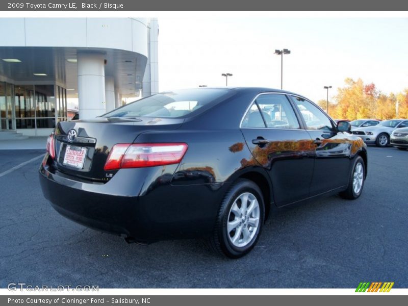 Black / Bisque 2009 Toyota Camry LE